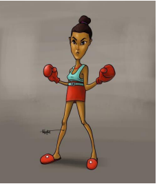 animated Character developed by thekingiszy