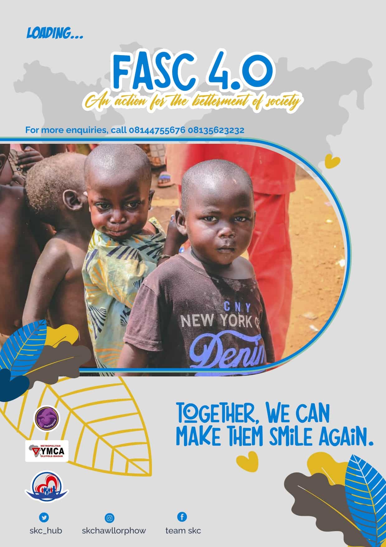 team skc feed a street child